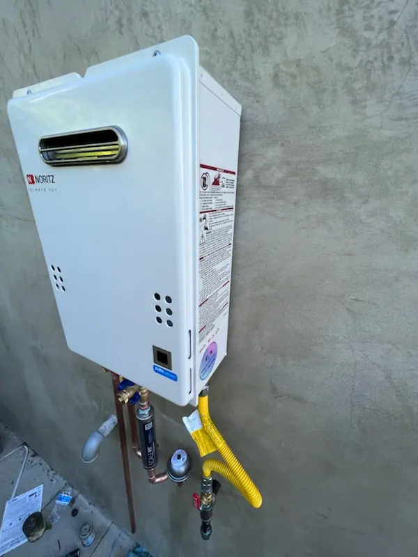 Tankless water heater installation for Little Denmark homes